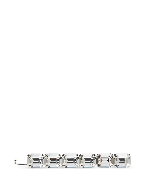 Maison Michel crystal-embellishment hair clip Silver 3138001001