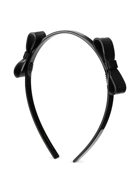 Maison Michel bow-embellishment headband Black 3156001001