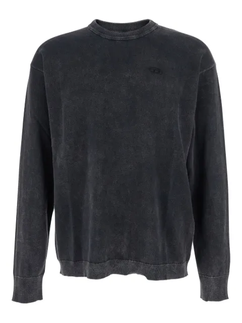 Diesel acid-wash crew-neck sweatshirt Grey A218570QKBT