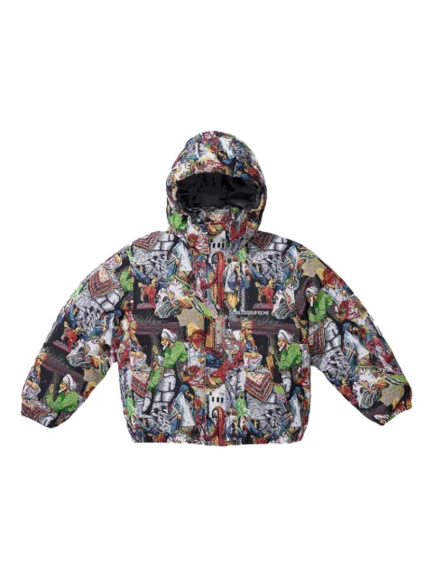 Supreme x Bless Tapestry puffer jacket Black SU25706