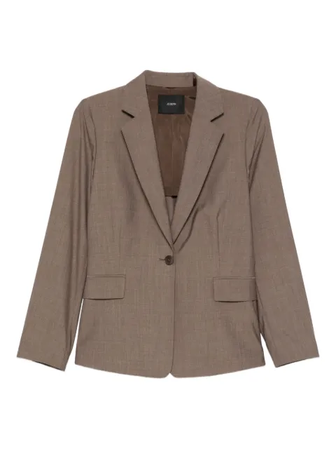JOSEPH single-breasted wool blazer Brown JF009407