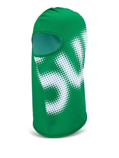 Supreme Halftone balaclava Green SU25728