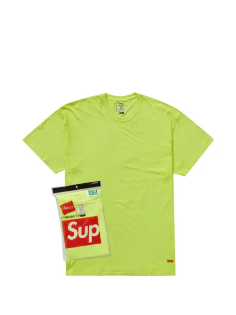 Supreme x Hanes tagless T-shirt (set of two) Yellow SU25717