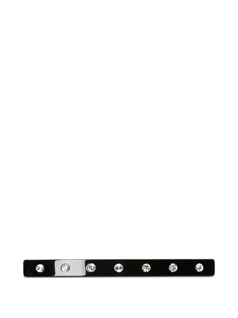 Maison Michel Stacy crystal-embellishment h Black 3143001003