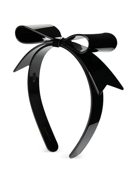 Maison Michel bow-embellished headband Black 3142001001