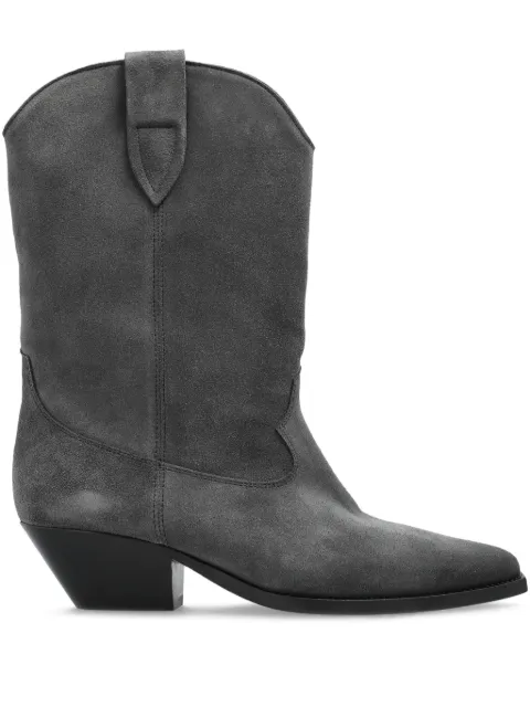 ISABEL MARANT 40mm Duerto suede ankle boots Grey BO0003FAA1A03S