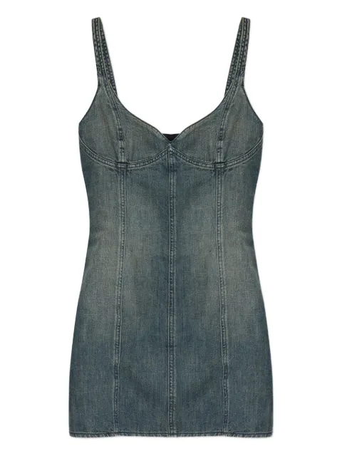 Balenciaga denim mini dress Blue 849801TTW76
