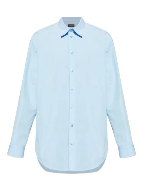 Balenciaga long-sleeve shirt Blue 850808TTM12