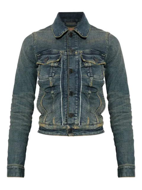 Balenciaga button-fastening denim jacket Blue 849899TTW893394