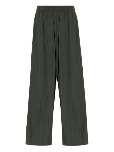 Balenciaga elasticated-waistband tack pants Green 838857TJO25