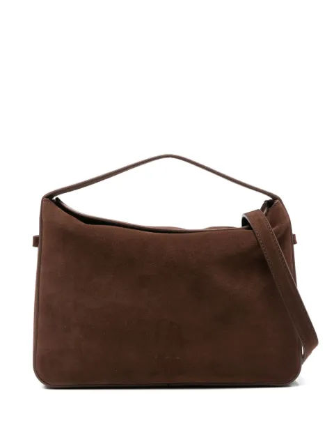 Aesther Ekme suede tote bag Brown 03FW25SBGC100