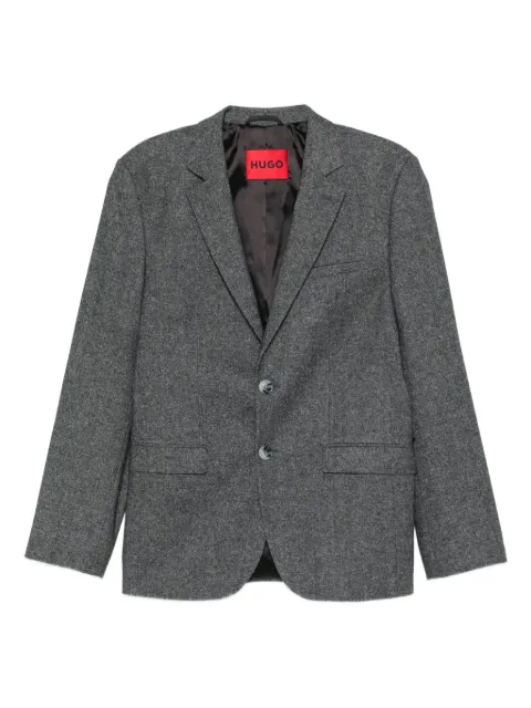 HUGO single-breasted blazer Grey 50547354