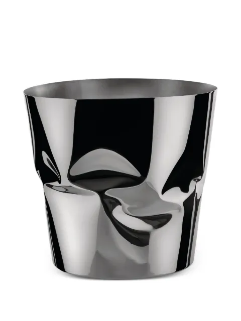 Alessi Compressioni steel wine cooler Grey ITM27