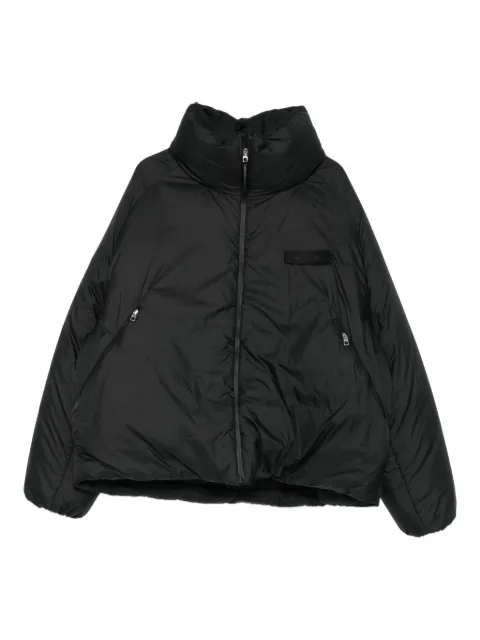 Jacquemus logo-detail padded jacket Black OUM0114AW00647