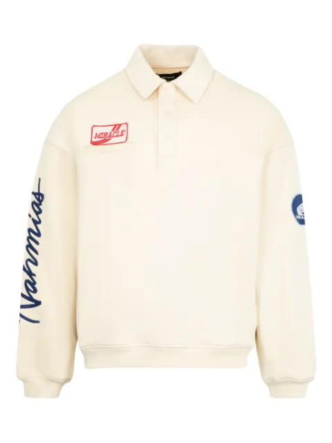 Nahmias Henley polo shirt White Y25S22Q35106