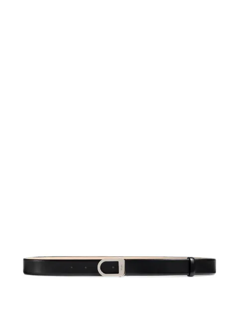 KHAITE leather belt Black 10104763200
