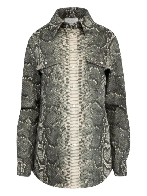 Gabriela Hearst John Austin shirt Grey 1251151T130P01