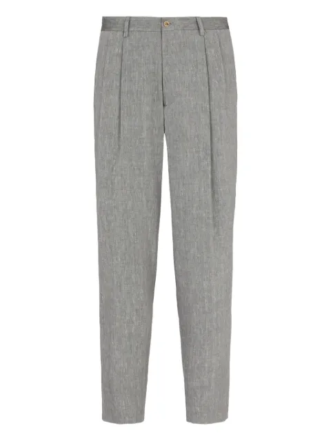 Giorgio Armani pleated-front trousers Grey GM000922TE14456