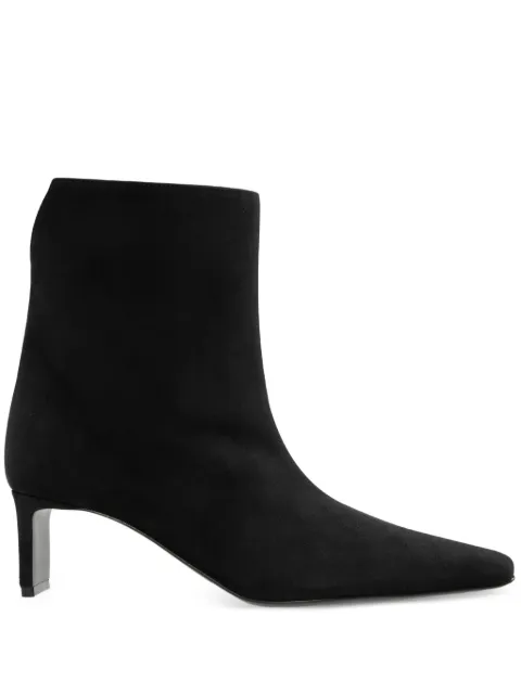 KHAITE 55mm Ona square-toe ankle boots Black F1100964200