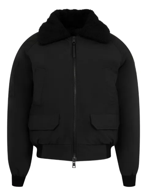 Canada Goose Chilliwack fleece-collar bomber jacket Black 2087MT