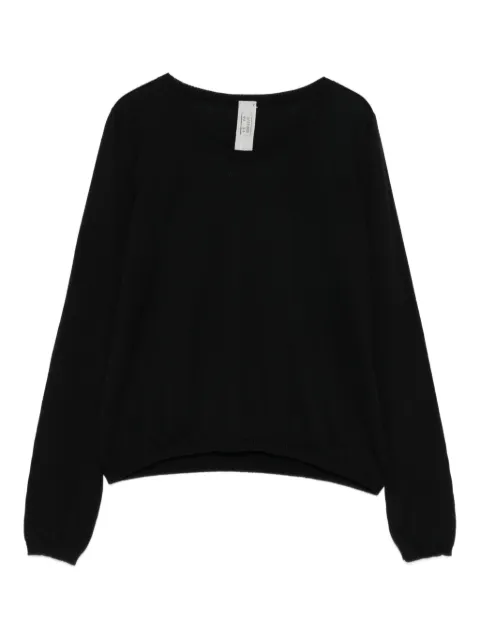 Private 0204 round-neck sweater Black A111