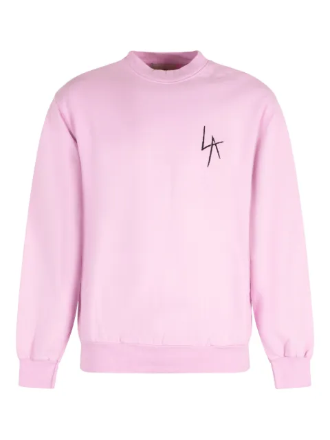 Local Authority crew-neck cotton sweatshirt Pink D21LSN00