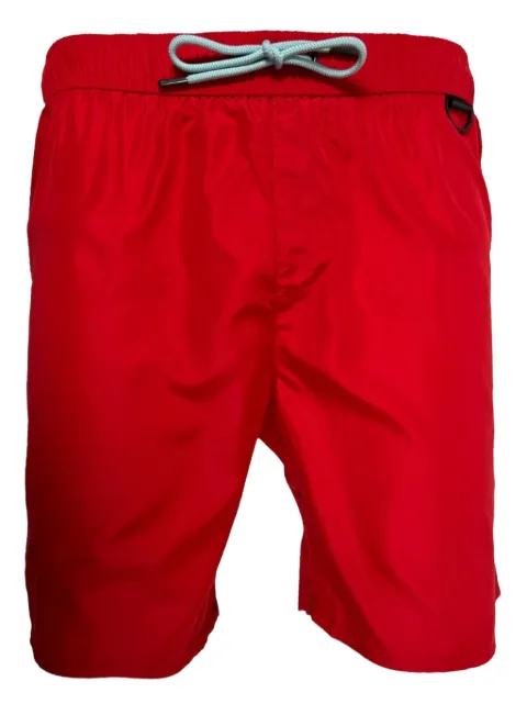 Iceberg logo-plaque swim shorts Red ICE25MBM01