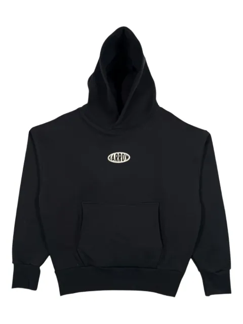 BARROW logo-print hoodie Black S5BWUAHS063