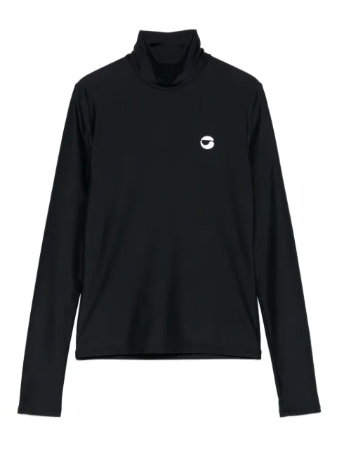 Coperni long-sleeved high-neck top Black COPJS188F5021