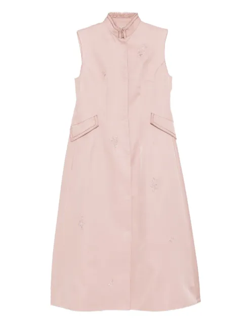 SHIATZY CHEN Scape-of-Curve embroidered vest Pink 658554