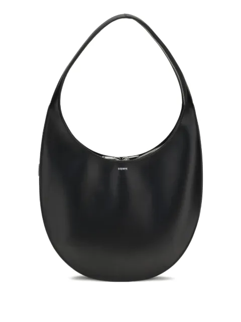Coperni Medium Soft Swipe zip-top shoulder bag Black COPBA109F6004BLK