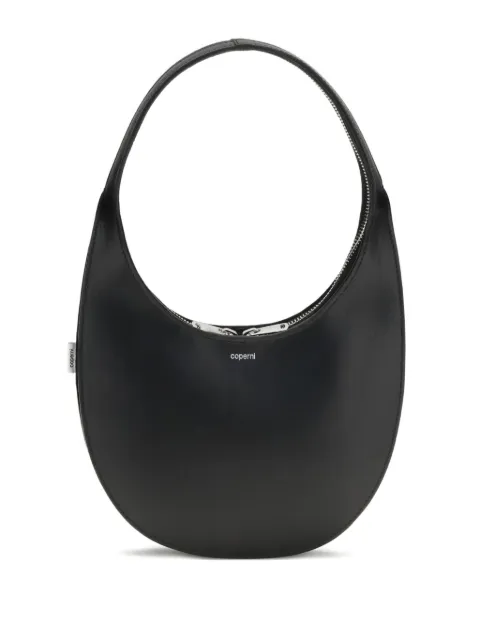 Coperni Soft Swipe zip shoulder bag Black COPBA108F6066