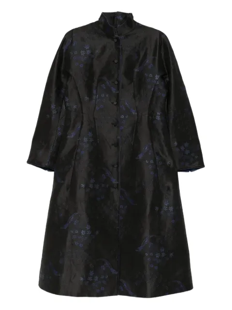 SHIATZY CHEN Scape-of-Curve coat Black 658427