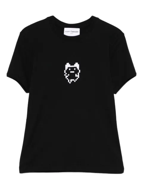 Coperni graphic-print T-shirt Black COPBJS07F5012