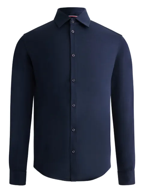 Fusalp long-sleeve buttoned shirt Blue 26EJ2121
