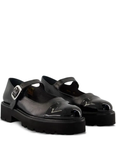 Carel Paris buckle-strap platform loafers Black 33328801