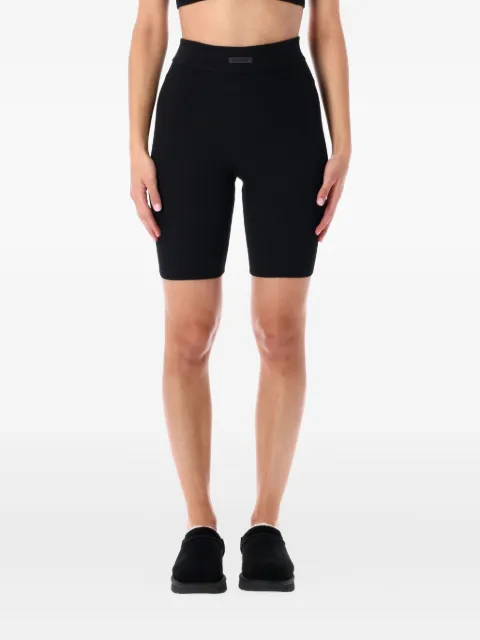 FEAR OF GOD ESSENTIALS ribbed biker shorts Black 192SP257710FWJB