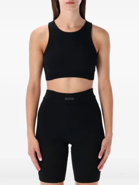 FEAR OF GOD ESSENTIALS fine-ribbed tank top Black 192SP257690FWJB