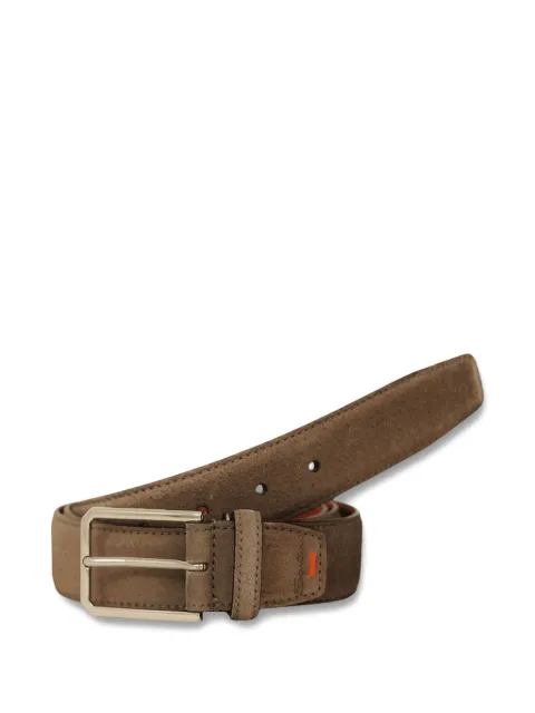 Santoni suede buckle belt Brown CM35VC003B91EACD