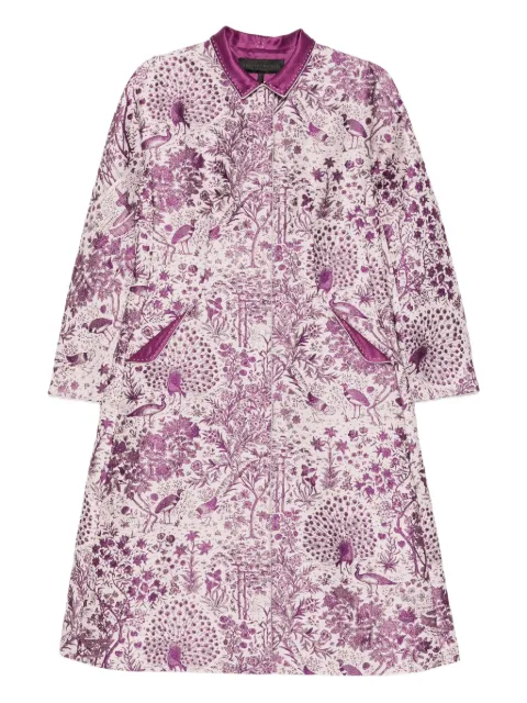 SHIATZY CHEN Scape-of-Curve coat Purple 658327