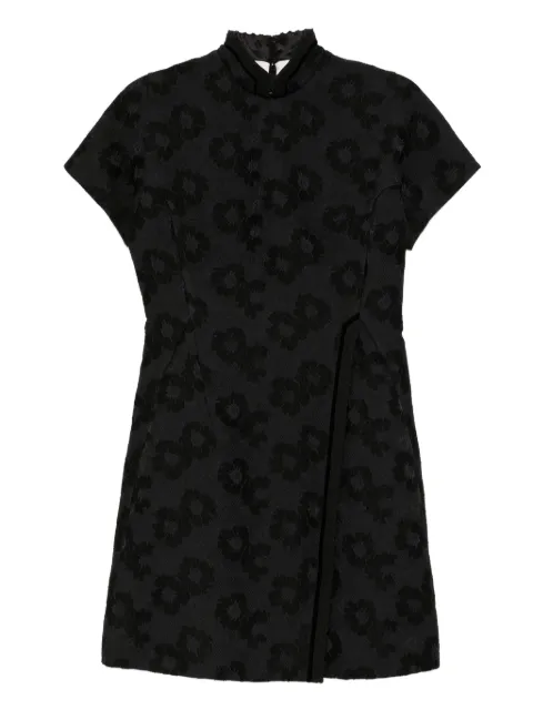SHIATZY CHEN Scape-of-Curve mini dress Black 658315