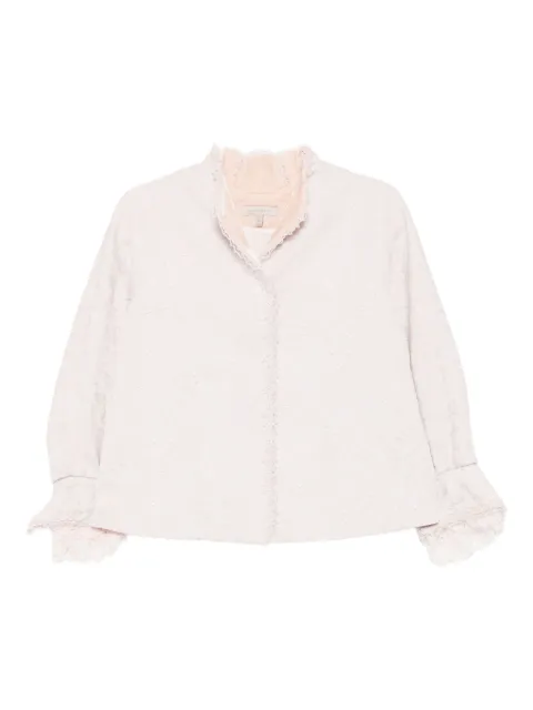 SHIATZY CHEN jacquard shirt Pink 658106