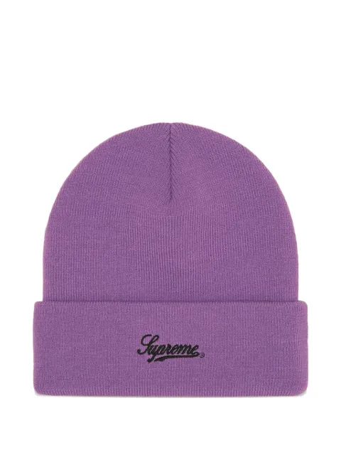 Supreme zoo york embroidered beanie Purple SU25658