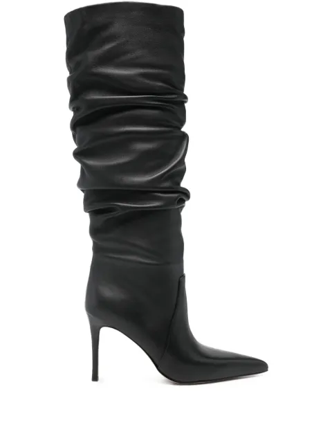 Michael Kors slouchy pointed-toe boots Black 40F5DWHB6L001
