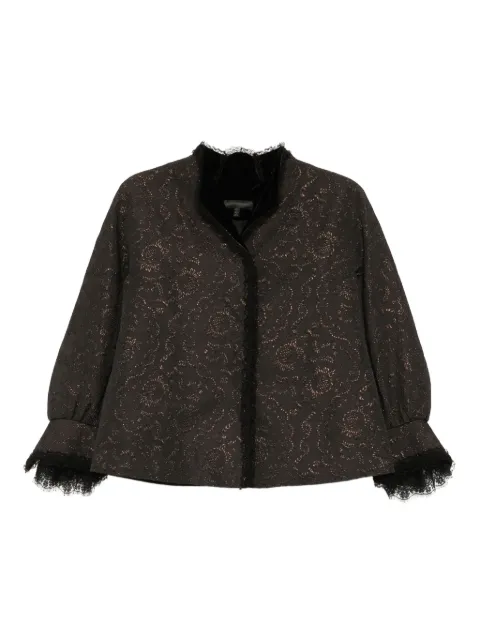 SHIATZY CHEN Scape-of-Curve jacket Black 658106