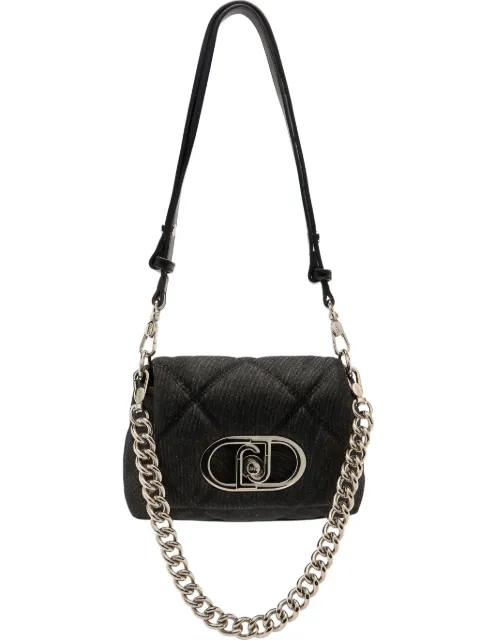 LIU JO small LaPuffy cross-body bag Grey AF5269D0001