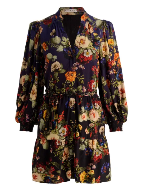 alice + olivia Antonette mini dress Black CC509P60513