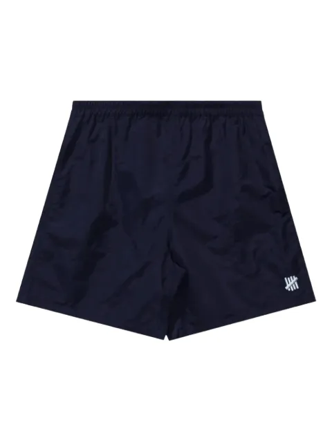 Undefeated logo-embroidered swim shorts Blue C7XO1JDQ