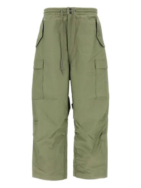 Junya Watanabe MAN cargo-pocket trousers Green WPP0070511