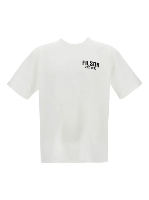 Junya Watanabe MAN graphic-print crew-neck T-shirt White WPT0020511